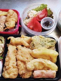 高校生息子、旦那、娘弁当(4/13)-レシピのメイン写真