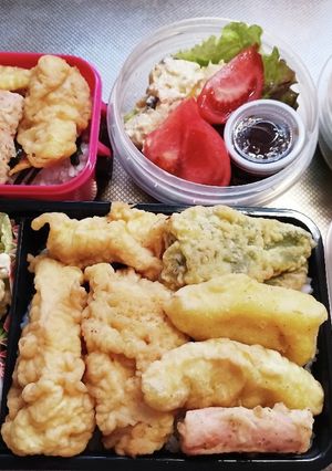 高校生息子、旦那、娘弁当(4/13)-レシピのメイン写真