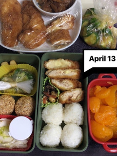 ヤツと私の弁当たまに娘 4/13-レシピのメイン写真