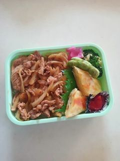 高校生の焼肉弁当 2022.4.13-レシピのメイン写真