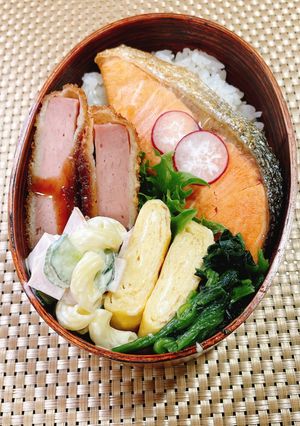 高校3年女子お弁当♪2022.04.13-レシピのメイン写真