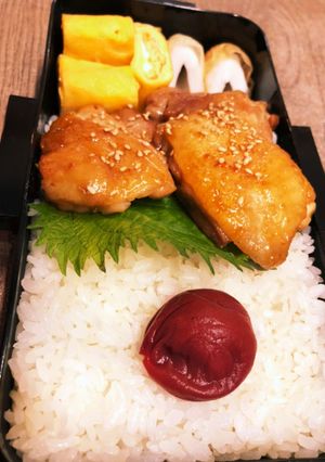鶏の照り焼き弁当　413-レシピのメイン写真