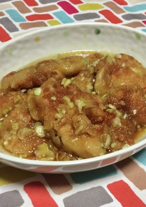 超簡単☆旨味堪能！カレー味の油淋鶏♪♪♪-レシピのメイン写真