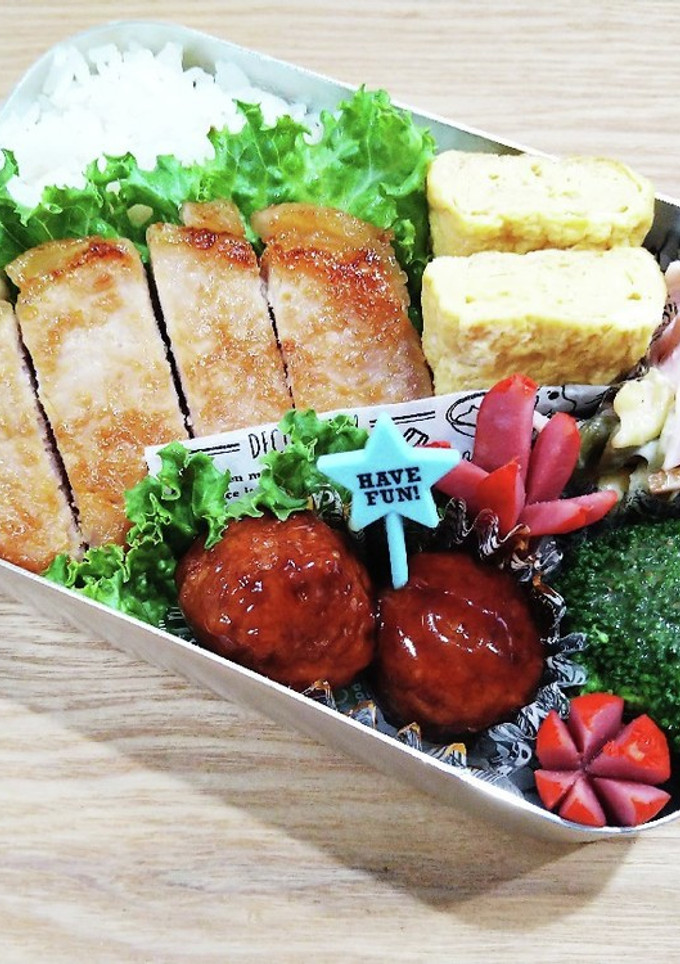 中学生お弁当　2022/4/13 記録用-レシピのメイン写真