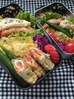 ❜22/4/13 鮭ムニエル弁当-レシピのメイン写真