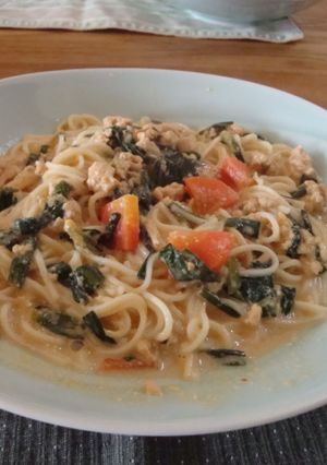 とろとろアツアツ☆ゴマ味噌豆乳麺-レシピのメイン写真
