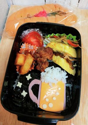 簡単過ぎキャラ弁★ジョッキde生ビール★-レシピのメイン写真