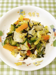保育園給食★ひじきサラダ-レシピのメイン写真