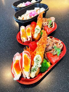 高校生弁当 生姜焼き 20224月13-レシピのメイン写真