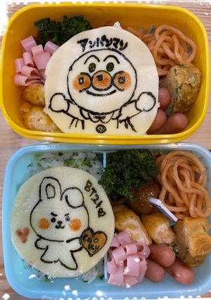 保育園☆キャラ弁-レシピのメイン写真