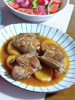 長芋とスペアリブ煮-レシピのメイン写真