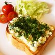 相性よき!マヨたますじ青のりトースト