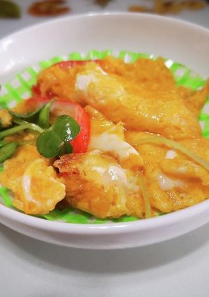 カニカマ入り卵焼き-レシピのメイン写真