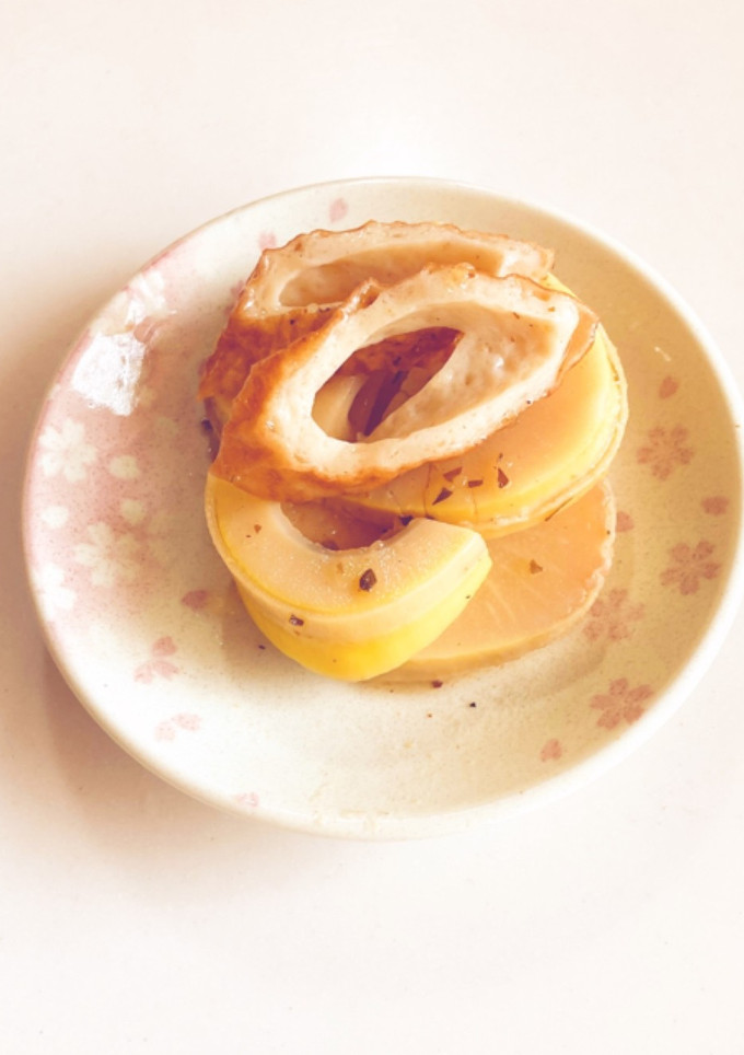 たけのこと竹輪の煮物-レシピのメイン写真