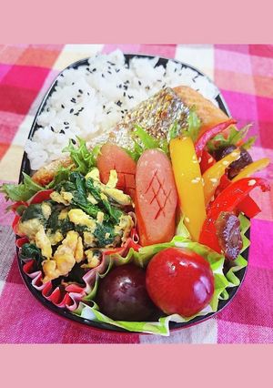 焼鮭弁当-レシピのメイン写真