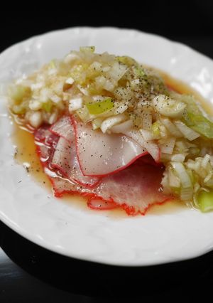 鯨ベーコンのねぎ塩だれ-レシピのメイン写真