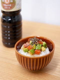 アボカドサーモン丼-レシピのメイン写真