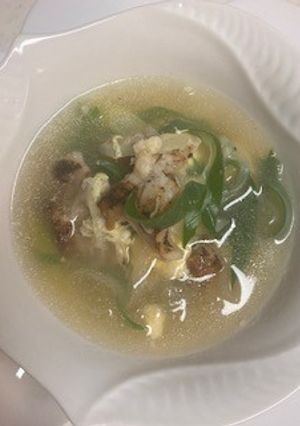 簡単美味しいヤゲン軟骨のたまごスープ-レシピのメイン写真