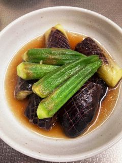 なすとオクラの煮浸し(レンチンver.)-レシピのメイン写真