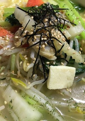 サッポロ一番塩ラーメン風塩ラーメン-レシピのメイン写真