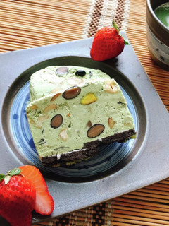 簡単和風アイスケーキ*抹茶カッサータ-レシピのメイン写真