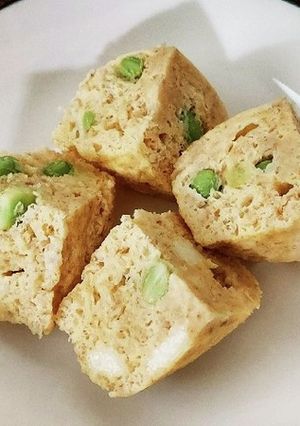オートミール枝豆チーズ蒸しパン-レシピのメイン写真