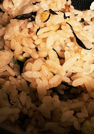 混ぜるだけ！超簡単ひじき枝豆ごはん-レシピのメイン写真