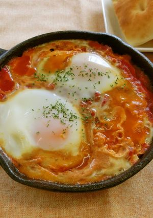 シャクシュカ-レシピのメイン写真