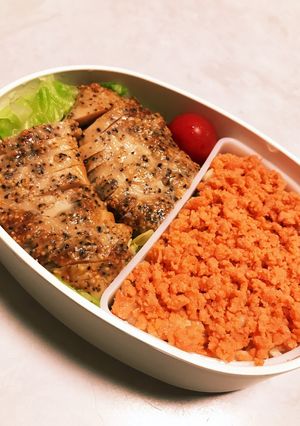 鮭オートミール弁当　4/14 木-レシピのメイン写真
