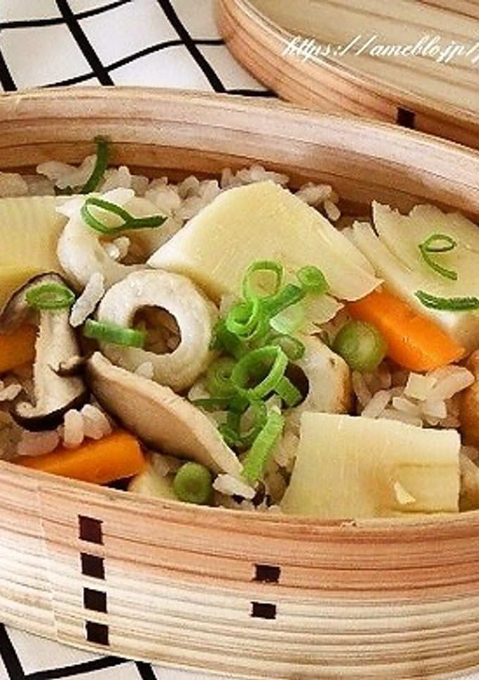 たけのことちくわの炊き込みご飯-レシピのメイン写真