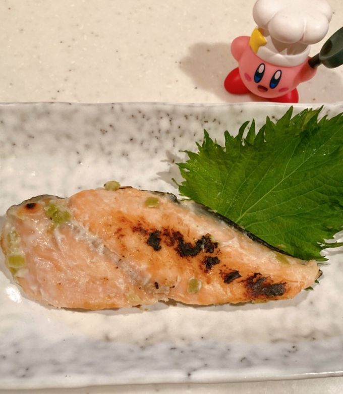 粕漬け風】鮭のわさび漬け焼き by 速めのパブロ 【クックパッド】 簡単