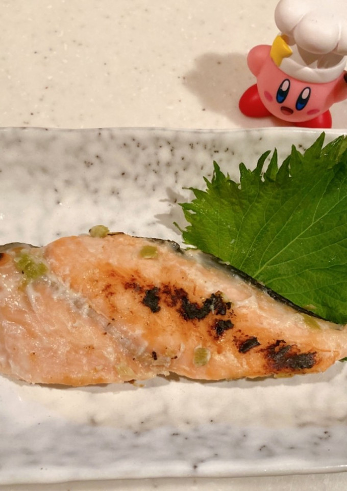 【粕漬け風】鮭のわさび漬け焼き-レシピのメイン写真