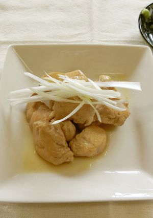 鶏ささみのさっぱり緑茶煮-レシピのメイン写真