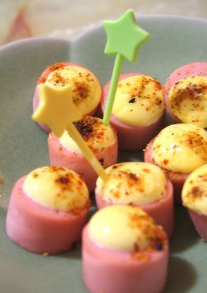 おさかなのソーセージで☆ピリマヨ焼き☆-レシピのメイン写真
