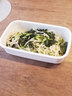 もやし、きゅうり、ワカメのサラダ-レシピのメイン写真