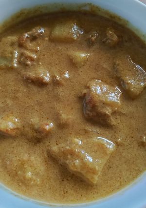 じゃがいもと鶏のスパイスココナッツカレー-レシピのメイン写真
