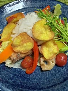 マカ、新玉ねぎ入り彩りが鮮やか鯛のマリネ-レシピのメイン写真