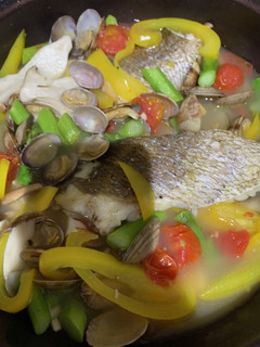 自宅にある調味料で アクアパッツァ-レシピのメイン写真