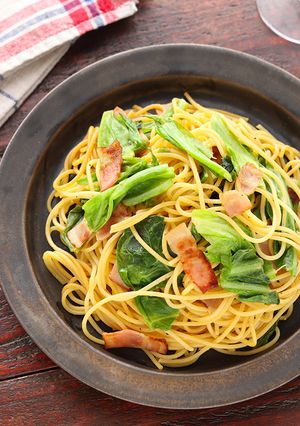 春キャベツのコンソメしょうゆパスタ-レシピのメイン写真