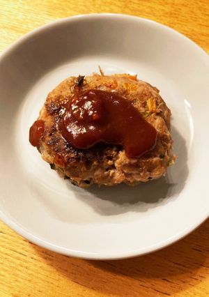 娘が作った★野菜ハンバーグ-レシピのメイン写真
