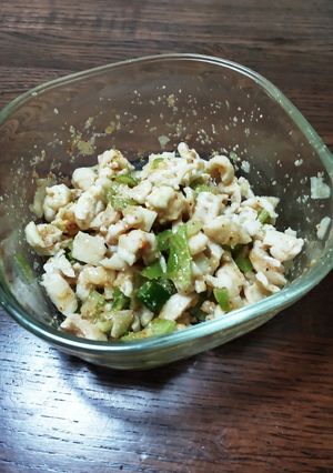 鶏皮チョレギドレッシング-レシピのメイン写真