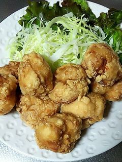 むね肉でも!カリッとジューシーなからあげ-レシピのメイン写真