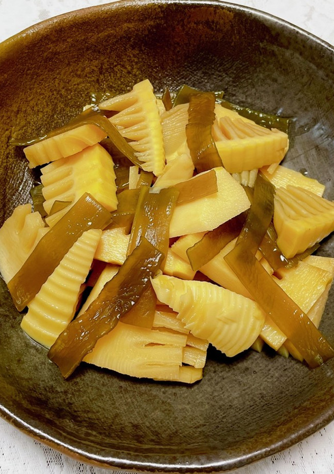 タケノコと茎わかめの煮もの-レシピのメイン写真