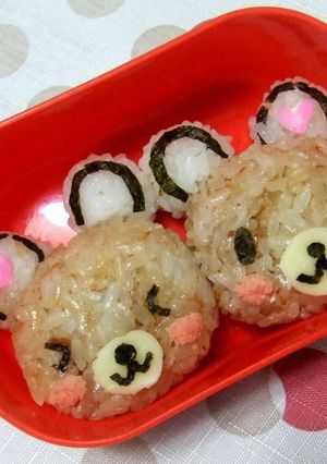 キャラ弁✿てのりくま♡♡-レシピのメイン写真