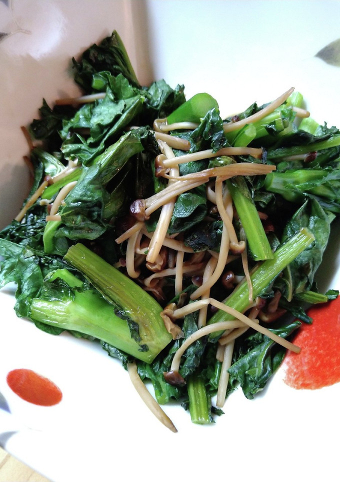 冬菜と茶えのきの麺つゆあえ-レシピのメイン写真