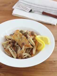 鯛としめじのレモンソテー-レシピのメイン写真