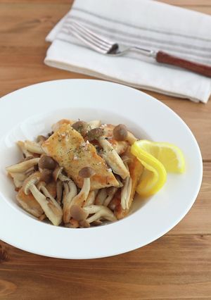 鯛としめじのレモンソテー-レシピのメイン写真