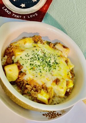 かんたん麻婆豆腐ドリア-レシピのメイン写真