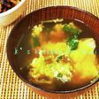 簡単☆ふんわり 三つ葉の卵とじ お吸い物