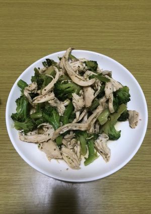 ブロッコリーと鶏むねヘルシー中華-レシピのメイン写真